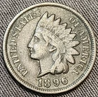 1896 Indian Head Penny VF Details
