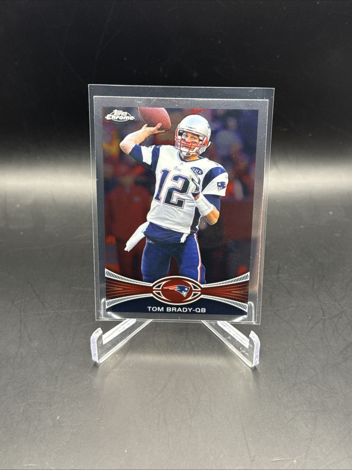 2012 Topps Chrome - Tom Brady #220 New England Patriots