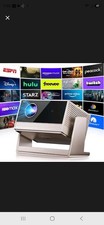 Portable & Auto Focus]  Projector-4K with Wif...