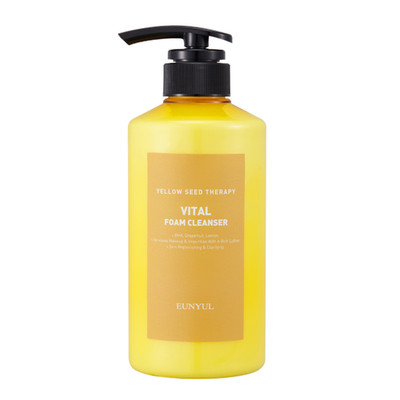 EUNYUL Yellow Seed Therapy Vital Foam Cleanser 500ml (16.9oz)