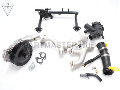 2013-2014 Jaguar Cooling System Replace Upgrade Kit AJ126 3.0L V6 Supercharged