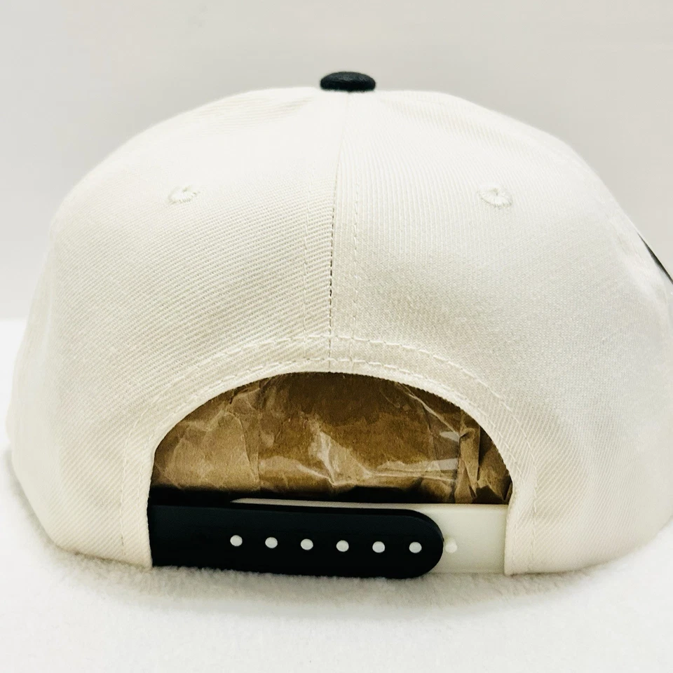 Zephyr Iowa Hawkeyes Sharktooth Retro Snapback Hat Cap Adjustable Stone NCAA - Image 4 of 4