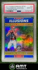 95 2017 Panini Donruss Optic Len Dawson Patrick Mahomes II Blue 96/149 PSA 10 RC