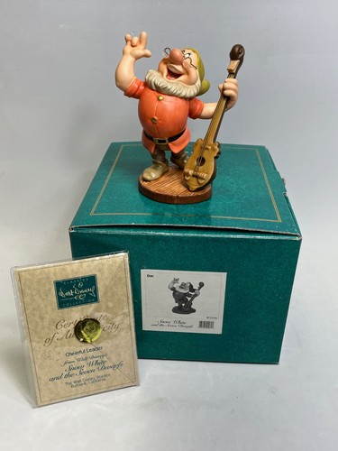 WDCC Disney Snow White DOC "Cheerful Leader" Figur mit Box und COA - Bild 1 von 12