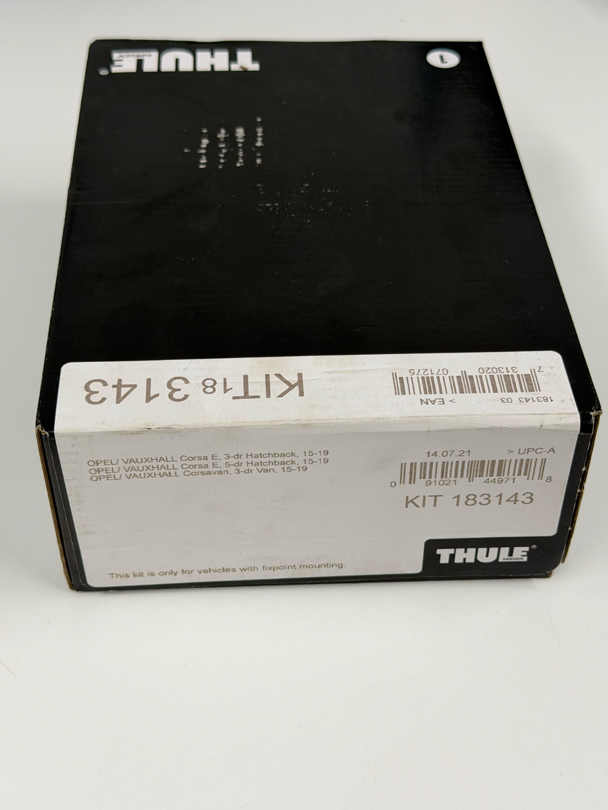 Thule Fitting Kit 3143 fits VAUXHALL Corsa E, 5-dr Hatchback, 15- + others