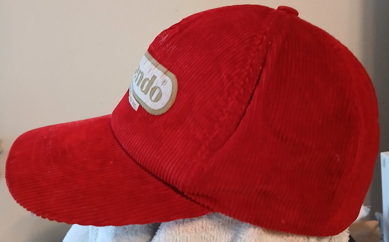 Vintage 1980s Nintendo NOVA Corduroy Snapback Hat Cap… - Gem