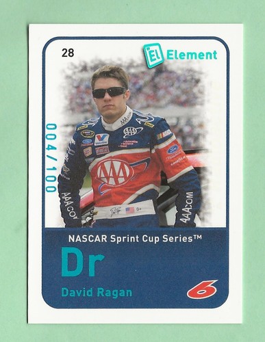 2009 Wheels Element Radioactive #28 David Ragan - 4/100 | eBay