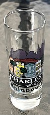 Charleston South Carolina Rainbow Row Tall Souvenir Shot Glass - Collectable