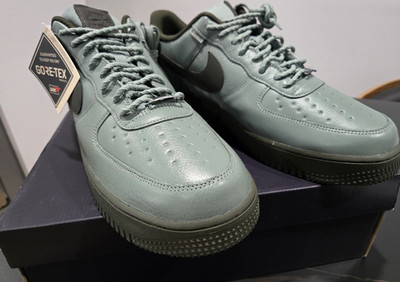 Nike Air Force 1 GTX GORE-TEX Waterproof Low Top Clay Green/Black HV5953-300