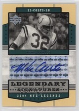 2004 Upper Deck NFL Legends Legendary Signatures Mike Curtis #LS-MI Auto 0g45
