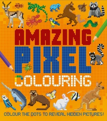 Amazing Pixel Colouring by Dan Crisp (Paperback Book)