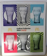 Coffret collector Mc Do 2022 verres Coca-Cola