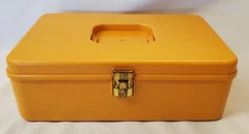 Vintage Wil-Hold Buttercup Yellow Plastic Thread Carrier
