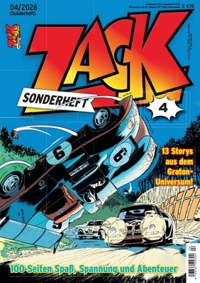 ZACK SONDERHEFT - COVER B #4 PREORDER 31.05.26 ZACK MAGAZIN (BLATTGOLD)