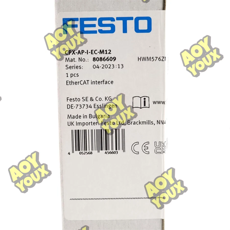 Módulo de bus FedEx rápido o DHL Fest CPX-AP-I-EC-M12 1 PIEZA NUEVO 1 PIEZA envío gratuito Foto 2 de 3