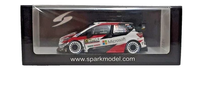 Modèle Auto Échelle 1:43 Spark Toyota Yaris WRC S Ogier Winner Rally Monza 2020 - Photo 1/4