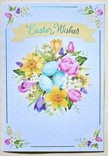 Happy Easter! / Greeting Card Large Format  (+ Envel 8x5,5")