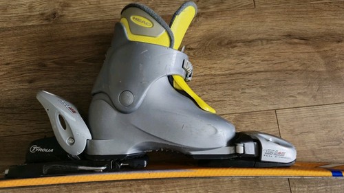 HEAD XRC Mondopoint Childrens 10-12 Skis Boots And Bag Tyrolia SL45 Bindings Vgc - Picture 4 of 17