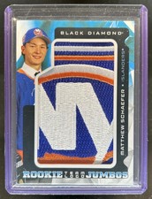 2025-26 Black Diamond Matthew Schaefer Team Logo Jumbo Rookies #RTL-MS