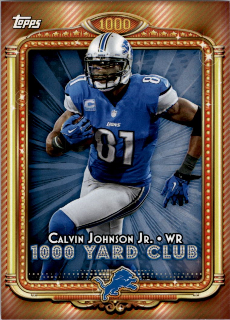 2013 Topps Football 1000 / 4000 Yard Club Insert Singles - You Choose