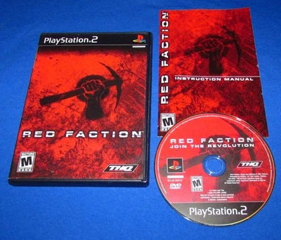 Red Faction for Playstation 2 Complete / Fast Shipping! - Image 1 of 2