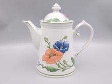 VILLEROY & BOCH AMAPOLA KAFFEEKANNE, TOP ZUSTAND SIEHT UNBENUTZT AUS.