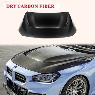 For BMW M2 G87 Coupe 23-24 Dry Carbon Alph Style Front Vented Cooling Hood