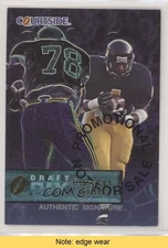 1993 Draft Pix Promotional Russell White (Running head-on) Rookie RC READ 0q3
