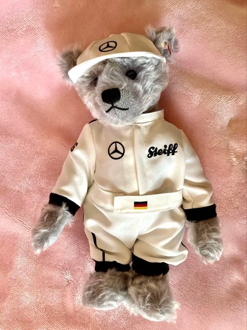 Mercedes-Benz Steiff Racing Suit Teddy Bear | eBay