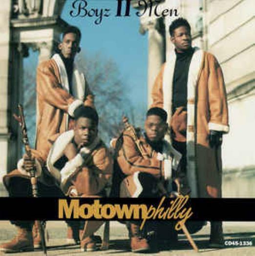 Boyz II Men: Motownphilly PROMO w/ Artwork MUSIC AUDIO CD Biv 1991