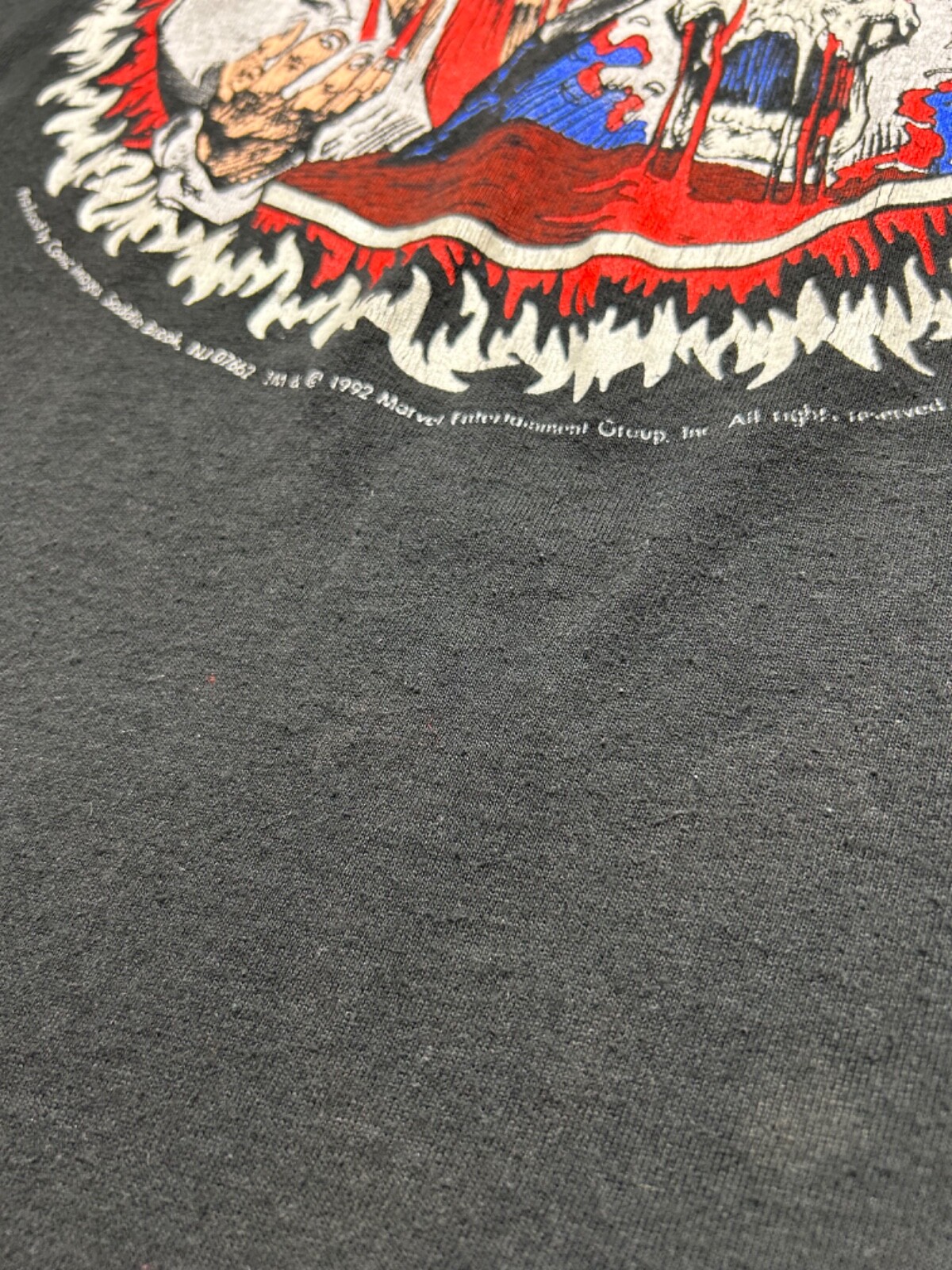 RARE! 1992 Ghost Rider “I am Transformed” Marvel T-Shirt image 10