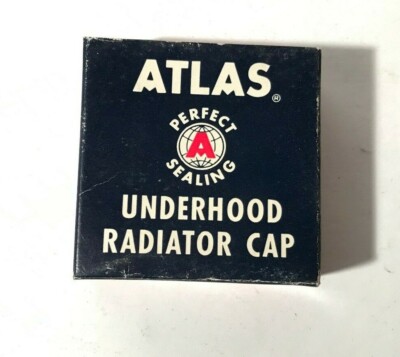 Atlas Radiator Cap Vintage NOS NIB Atlas EVRSEALR-4 Radiator Cap R-4 NEVER USED VERY GOOD ...