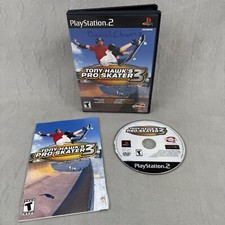 Tony Hawk's Pro Skater 3 Playstation 2 PS2 Black Label Complete *READ*