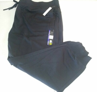 ATHLETIC WORKS Black Super Soft Extra Warm JOGGERS TRACK