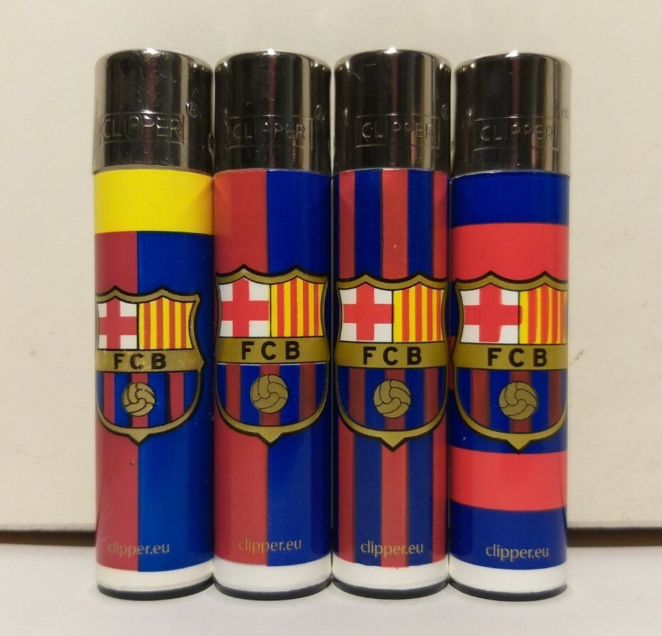 CLIPPER LIGHTERS-FOOTBALL CLUB BARCELONA-LIGHTERS-LIGHTER-LIGHTER-LIGHTER