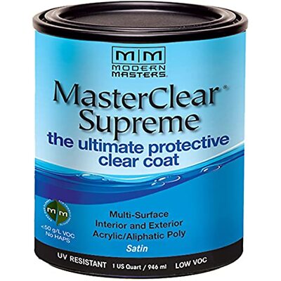 MODERN MASTERS MCS90232 Clear Coat Satin
