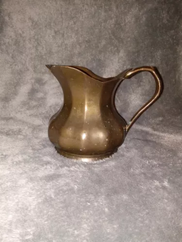 VINTAGE 1983 MADE IN ITALY FTDA BRASS PITCHER