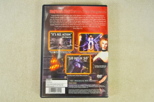 Devil May Cry (Sony PlayStation 2, 2002) PS2 CIB Complete Game w/ Manual - Picture 9 of 9