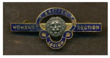 Vintage British Legion Womens Section by Gaunt London  L335