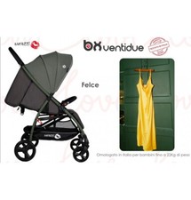 Baciuzzi BX 22 - Passeggino Leggero Compatto Pieghevole 0- 4 Anni 0-22 Kg Felce