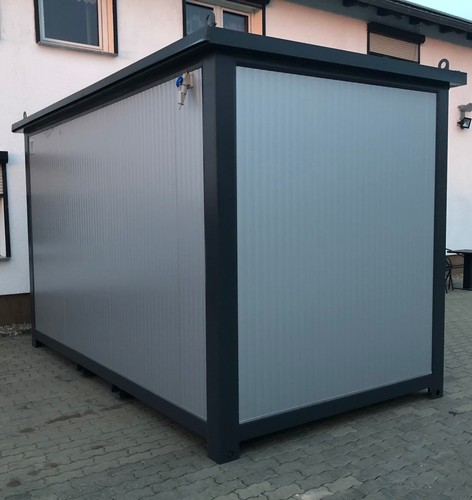 Bürocontainer 4,00x2,20m 8,8m² Aufenthaltsraum Wohncontainer Container Neu Modul - Bild 6 von 12