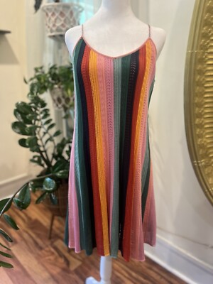 farm rio striped crochet dress Farm Rio