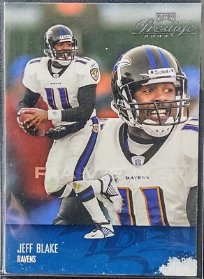 2003 Playoff Prestige Jeff Blake #8 Baltimore Ravens | eBay
