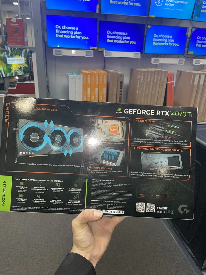 Gigabyte Geforce RTX 4070 Ti Eagle OC - Image 2 of 2