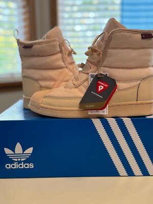 NWT S- ADIDAS ORIGINALS UNISEX BIG KIDS PRIMALOFT SUPERSTAR BOOT 
