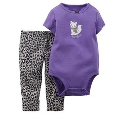 CARTERS 2-PIECE BABY GIRLS SET SIZE 3 MONTHS