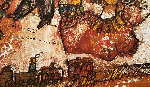 THÉO TOBIASSE ORIGINAL ART POSTER EXHIBITION GALERIE PASSALI PARIS 1970s PRINT - 第 21/22 張圖片