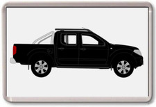 FRIDGE MAGNET - NISSAN NAVARA - - GRAPHIC CAR ART - Large