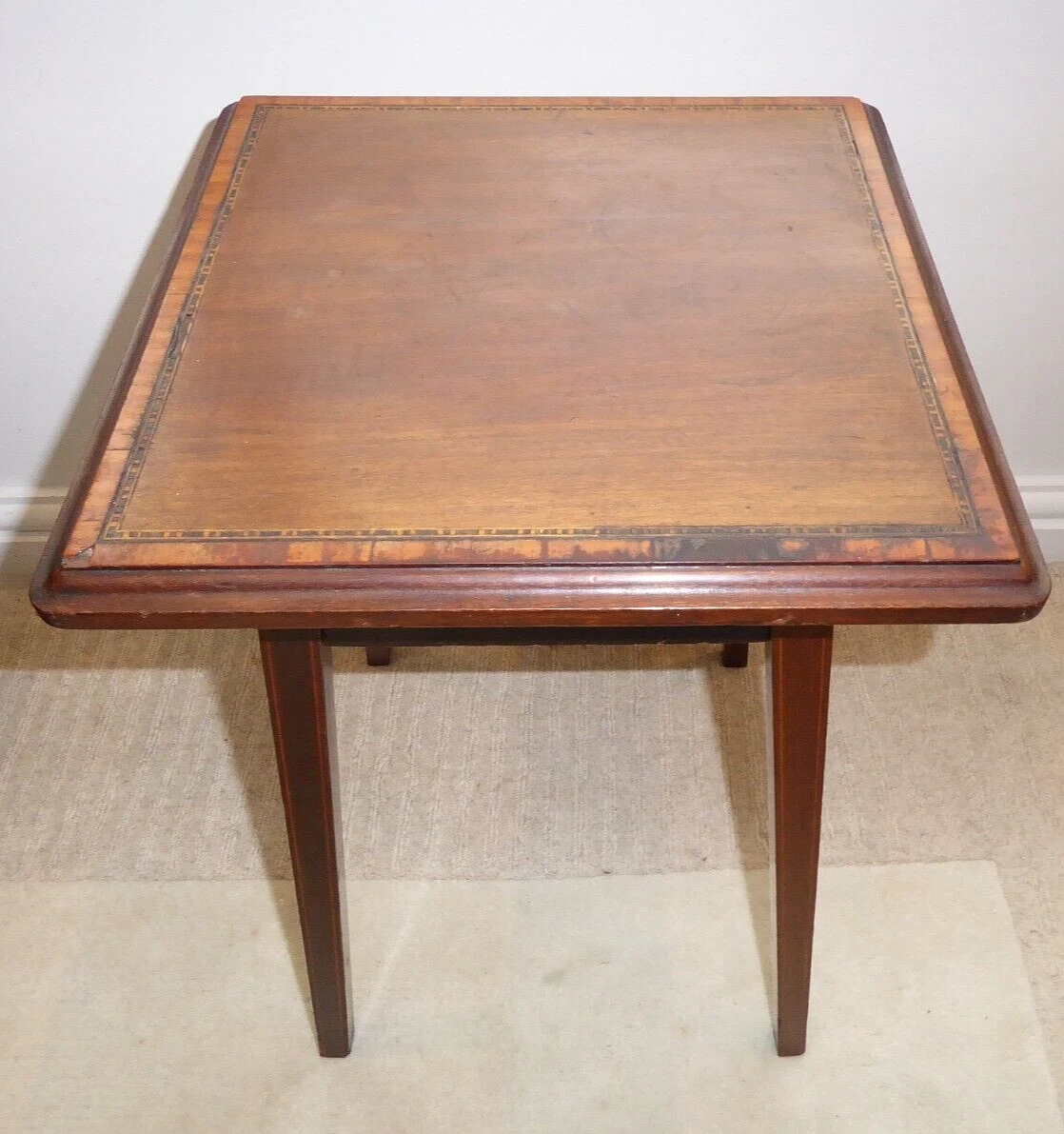 Antique 2024 square table