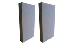 2x Basstrap Acoustic Panels Studio soundproof 120cm x 60cm x 10cm